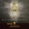 Đèn Tường Pha Lê Thả Tầng LED E14 DT96 Trang Trí Phòng Khách